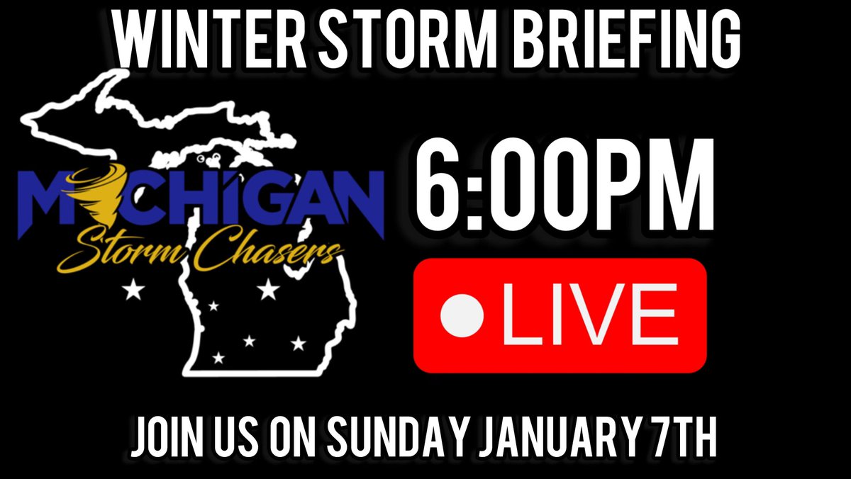 MiStormChasers's tweet photo. Daily update on the system for early next week: 

We are gonna keep it short and sweet tonight. Here are some important bullet points. 

•We still do not want to throw snow totals, rain/snow zones or anything too specific out there. When will we? See below. 

•We WILL get specific as early as Saturday when data from this energy arrives on the western shore of the US. This will also be when our confidence is expected to be highest, or at least increasing dramatically. We MAY delay posting specifics if we see major shifting or changes that lower our confidence. 

•We expect there to be some minor shifting. This is normal and expected. 

•The models today have been consistent still. This is day 5+ of consistency between the major models. Even with the consistency, the track of the low is key to deciding who gets rain and who gets snow. Our next point explains more in detail. 

•The current track is splitting our state into an all snow area and a snow/rain/mix area. So any amount of shifting will shift that dividing line. A small shift could mean the difference of rain or snow for a major population like Lansing for example. Ingham county is approximately 25 miles tall, so if this system shifts 25 miles north or south, that’s not only the population of an entire county, but multiple counties as Michigan is approximately 7 counties wide. The point I’m trying to make here is that minor shifts affect a HUGE population. So every detail is important and it’s why you won’t see an official accumulation and rain/snow map from us until we have some more confidence. We want our forecast to be accurate, not first out there. We could care less if we beat major and local news companies to the punch. 

•Lake effect snow and higher wind gusts on Wednesday are beginning to look possible assuming the track doesn’t significantly shift. 

•All modes of precip remain possible. Currently, the southern half of Michigan is in an area of concern for a wintry mix. Again, not a forecast, just an observation of consistent models. 

We plan to go live on Facebook and YouTube on Sunday at 6:00pm to discuss everything in detail and answer your questions. This is assuming no major changes happen to this system that steer it away from Michigan. (Which is unlikely at this time) An event will be posted on our Facebook shortly after this post goes live and will be pinned to the top of our page. 

Thank you for your continued support. Expect another final update tomorrow before we plan to get specific on Saturday. 

Let us know if you have any questions.