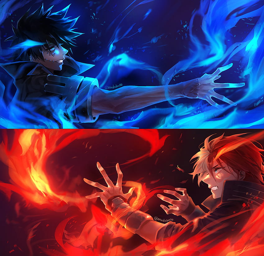 LWorgens's tweet photo. Dabi and Todoroki Post https://t.co/b88CdEhgUC