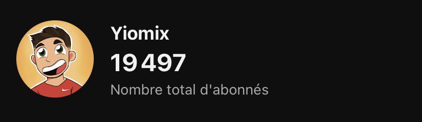20k ?!❤️ 

C’est un bon début non ?! #youtube #youtubechannel #yiomix