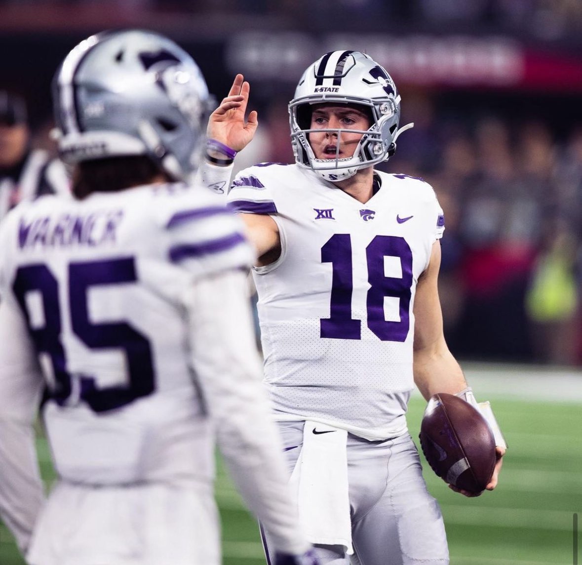 BarstoolOSU's tweet photo. BOOM‼️Former Kansas State Quarterback Will Howard has committed to Ohio State 👀@whoward_ https://t.co/uEqOpdwdmH