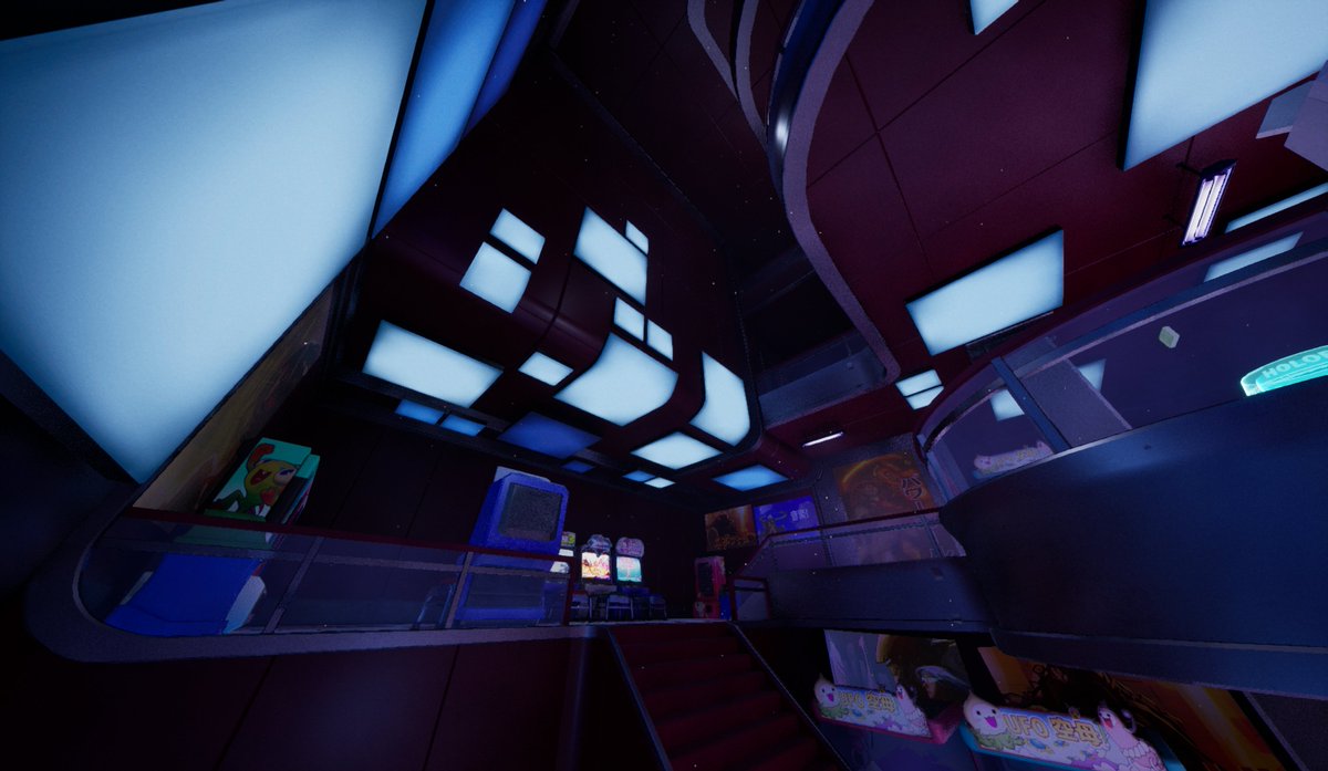 G0053D's tweet photo. #OverwatchFanart did the Hanamura arcade for my uni project :) would like to do a video to showcase all the screens and moving parts!
#3dart https://t.co/MrA9CEFY79