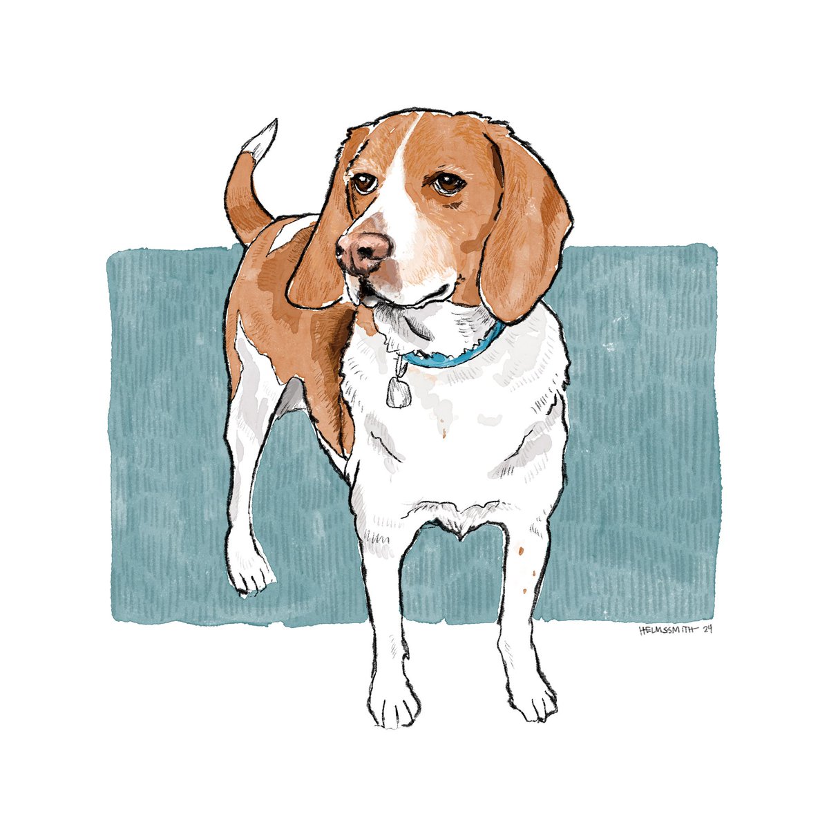 ssmith_creative's tweet photo. New year, new art. Working on some digital watercolor drawing experiments. #illustration #digitalart https://t.co/DdvAem3Fpi