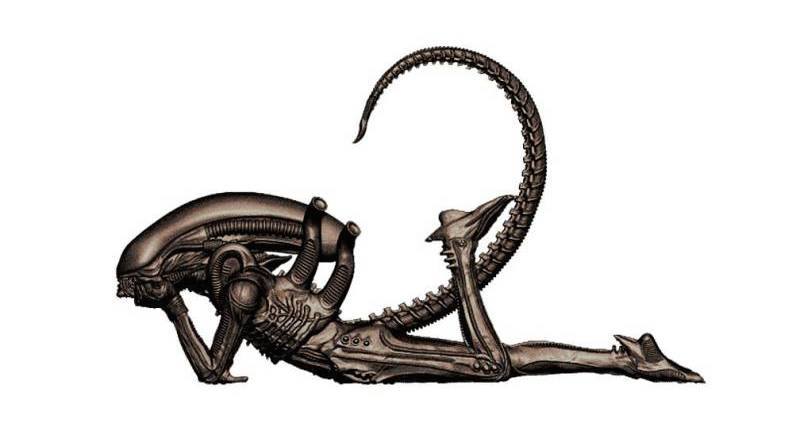 SecretDJBook's tweet photo. I know its shit going back to work and everything so here is a lovely Alien Xenomorph to listen to ALL your problems. https://t.co/5kMTudKLkZ