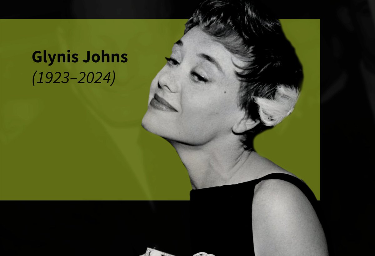 SondheimSociety's tweet image. RIP, Glynis Johns
sondheimsociety.com/single-post/gl…
Of "Clowns", Steve wrote: "her vesion is still the most satisfying... Deeply moving as Judi Dench's cello-voice performance of this song was in the British Royal National Theatre revival of the show, I'll always hear Glynis's flute."