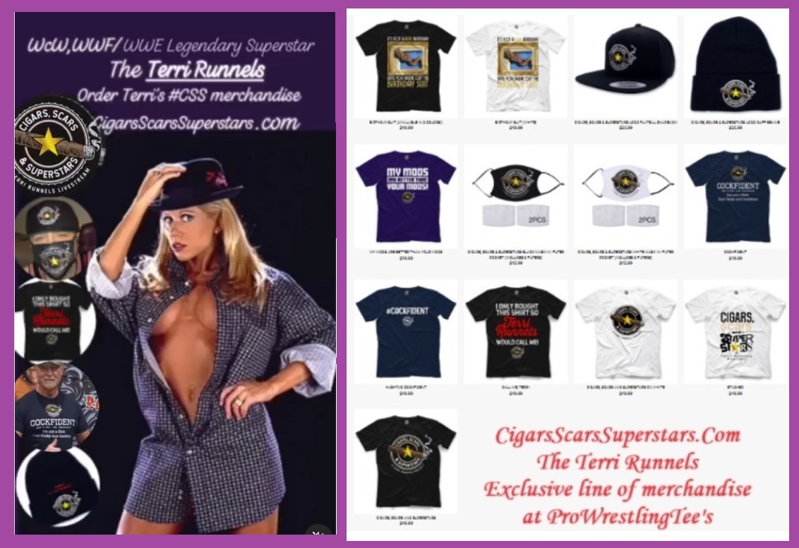 johnstoll18's tweet image. Time to start thinking about all those Dad&apos;s, grads, birthdays and whatever else for this year.
A gift purchased from @TheTerriRunnels #PWTees merch page at CigarsScarsSuperstars.Com  can be just the answer to what to get Da&apos;man of men in your life!