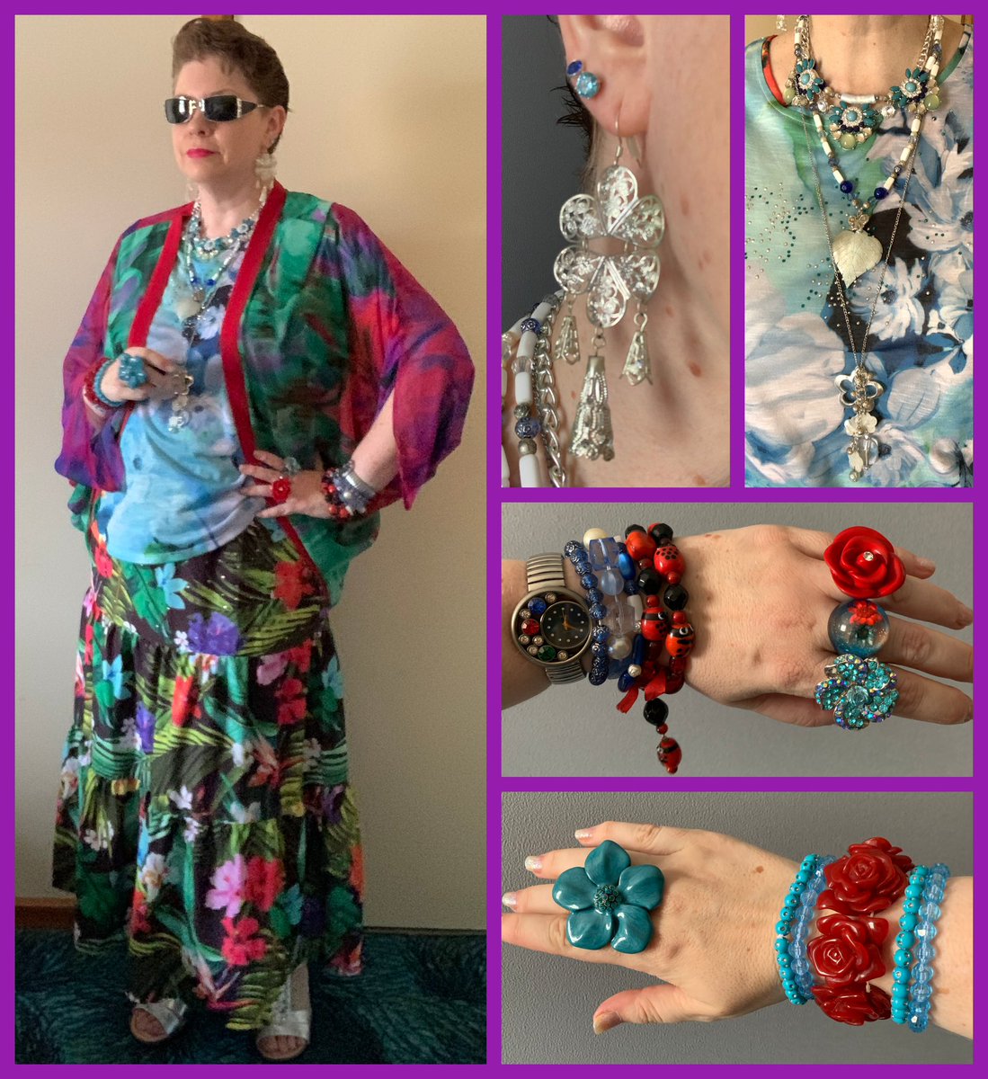 JewelDivasStyle's tweet photo. Changing up my outfit photos this year. Here we are the first week of January 2024 already.
.
#jeweldivasstyle #jeweldivas #mystyle #summerstyle #januarystyle #fashionstyle #fashionista #style #styleinspo #whatiwore #whatiwear #outfit #outfitoftheday #jewelry #jewellery https://t.co/bk1vmemWr8