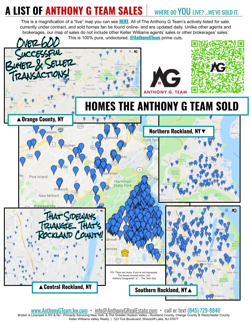 theanthonygteam's tweet photo. Are you or someone you know looking to Buy Sell or Rent?
Give us a call at 845.729.8840 today!

Link to the Anthony "G" Team Sales Map
https://t.co/L7KsrhKDN2 https://t.co/V6W4iBlF9f