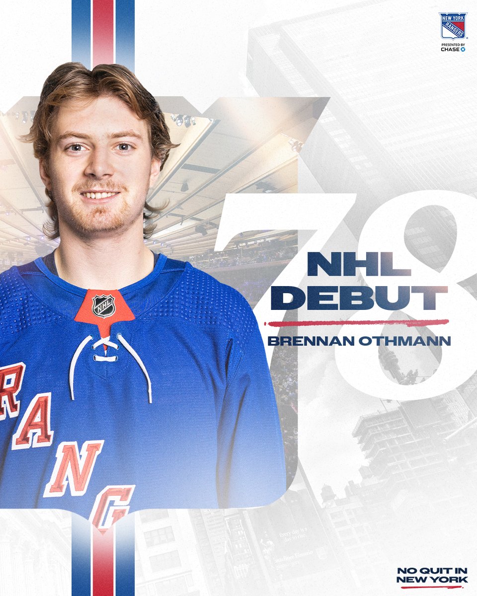 Nothing like an NHL debut at the World's Most Famous. 

Congratulations, Otter!