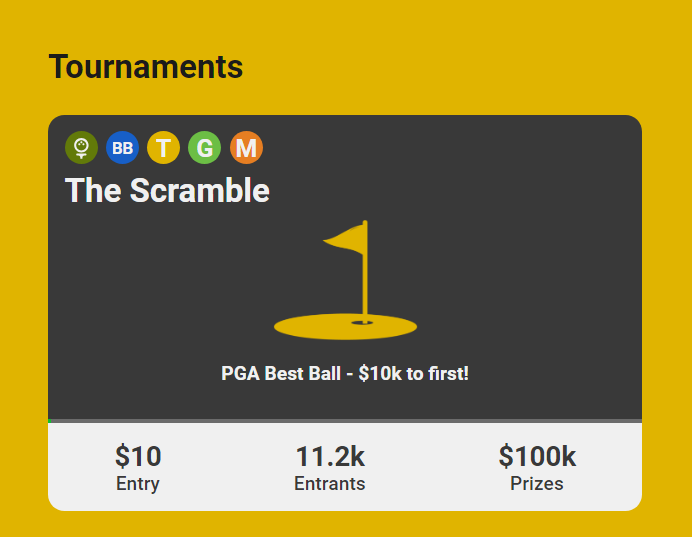 RickRunGood's tweet photo. 🚨 BANGGGG!!!

Underdog just changed the game with season-long best ball running from the Phoenix Open to the Open Championship.

Things are about to get really freaky! I'll be doing tons of live drafts.

Join Me: https://t.co/O11aorkHGf https://t.co/8pVnYm4L5O