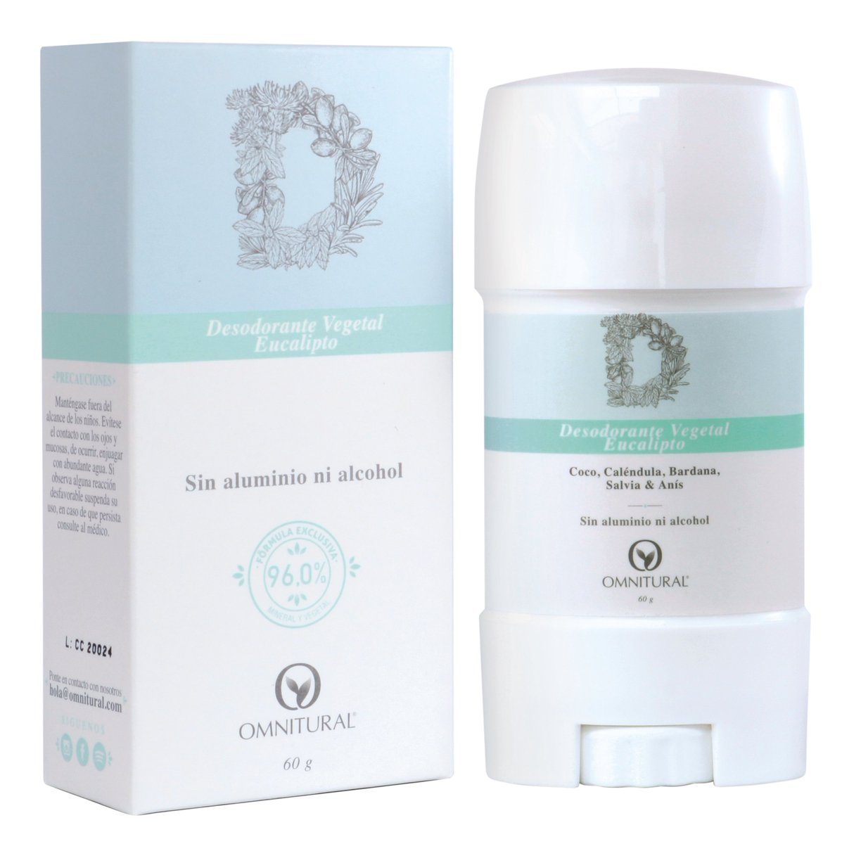 Omnituralbp's tweet photo. 🍃 Vive la frescura natural con nuestro Desodorante Vegetal Transpirante de Eucalipto. Certificado por PETA, porque el bienestar animal es esencial. 🌿🐾 #BienestarAnimal #CosméticaNatural https://t.co/3Wdc8KNAEk