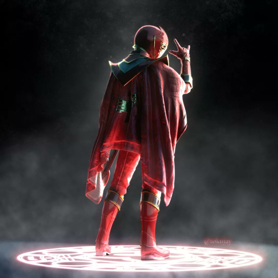 Redranger Here come the #PowerRangers. #RedRanger #conceptart #ArtistOnTwitter
