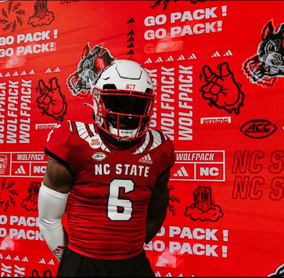 Excited to say I’m COMMITTED. LETS WORK! #1Pack1Goal🐺