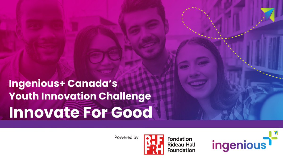 yellcanada's tweet photo. Are you a youth innovator ready to share your innovation with the world?
 
Apply to #IngeniousPlus to receive funding, mentorship and learning opportunities! We can’t wait to see how you #InnovateForGood 
 
All the details here: https://t.co/nEaa2uiBvb
 
*ConditionsApply https://t.co/fLUyUZfZy2