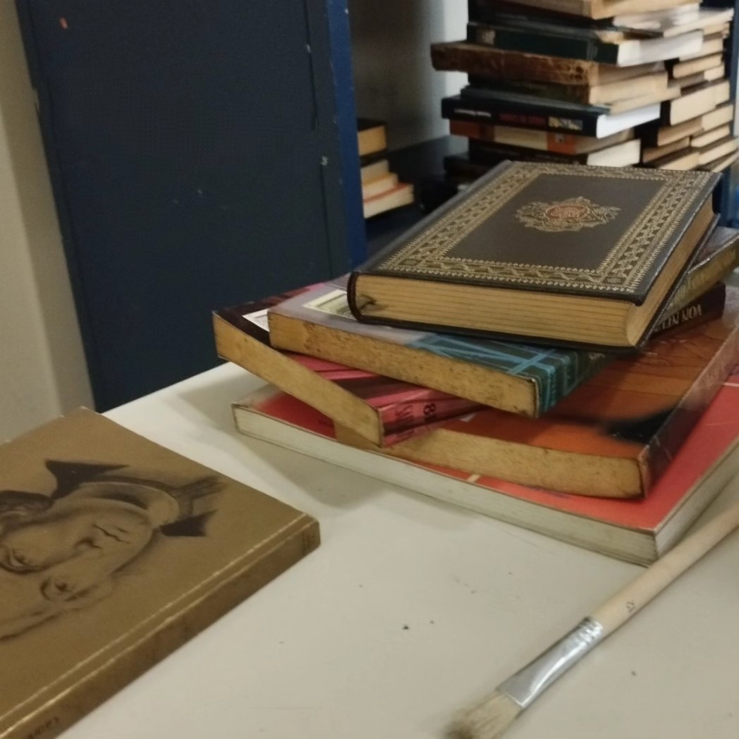 agentcultural's tweet photo. Es motivante ver la dedicación con la que se realizan las actividades en el #ArchivoHistóricoDelGuayas de @Cultura_Ec. Martha Guerra, bibliotecaria, hace conservación preventiva a un grupo de textos recibidos en donación.
#undíaenelarchivo
#procesostécnicos 
#admiraciónyrespeto https://t.co/sWFvu9RCQY