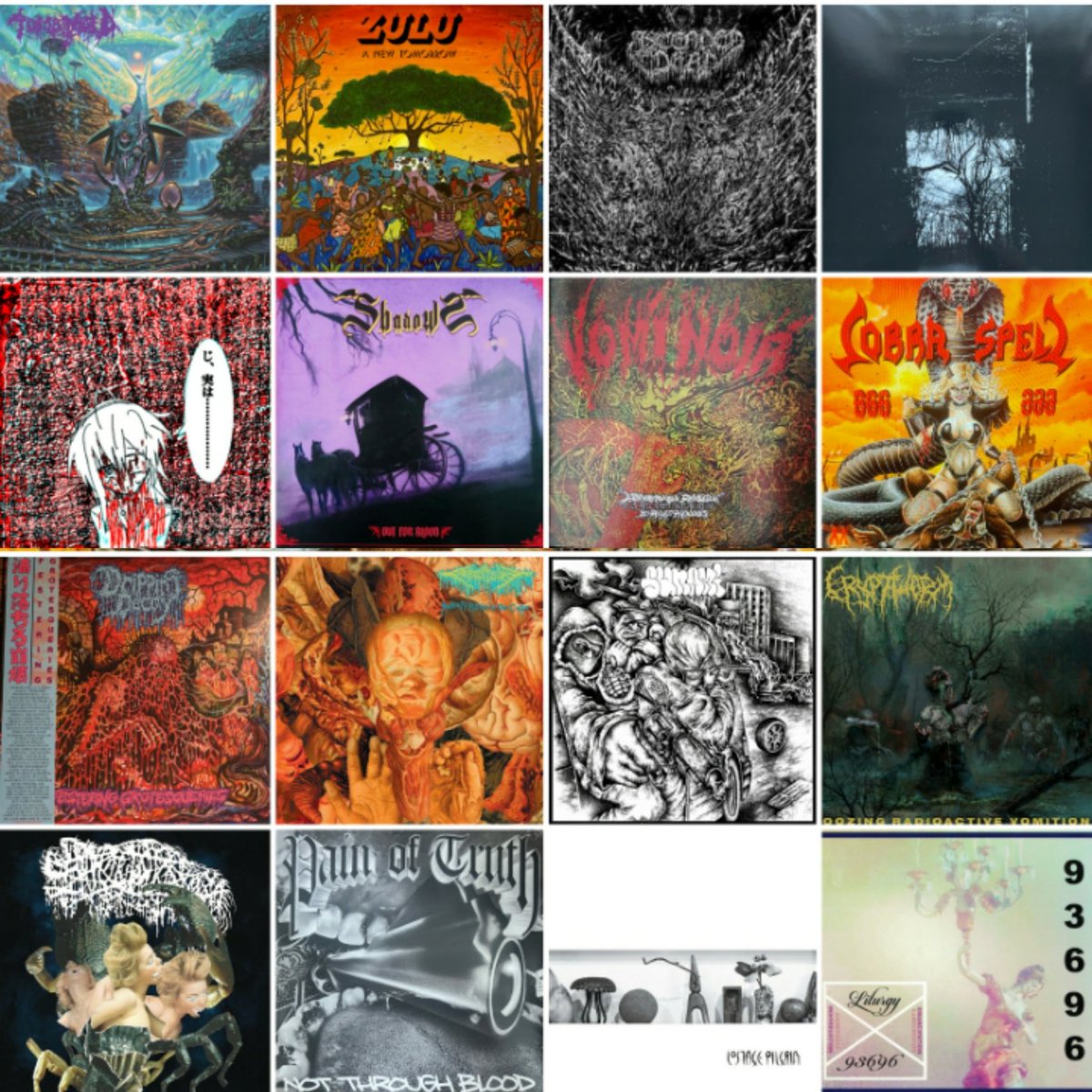 nerisuke's tweet photo. 2023
#tombmold
#zulu
#ascendeddead
#reverencetoparoxysm
#moreru
#shadows
#vominoir
#cobraspell
#drippingdecay
#festerdecay
#sunami
#cryptworm
#sanguisugabogg
#painoftruth
#lostage
#liturgy
https://t.co/fT7rQhj62K https://t.co/xTs7UdrsIW