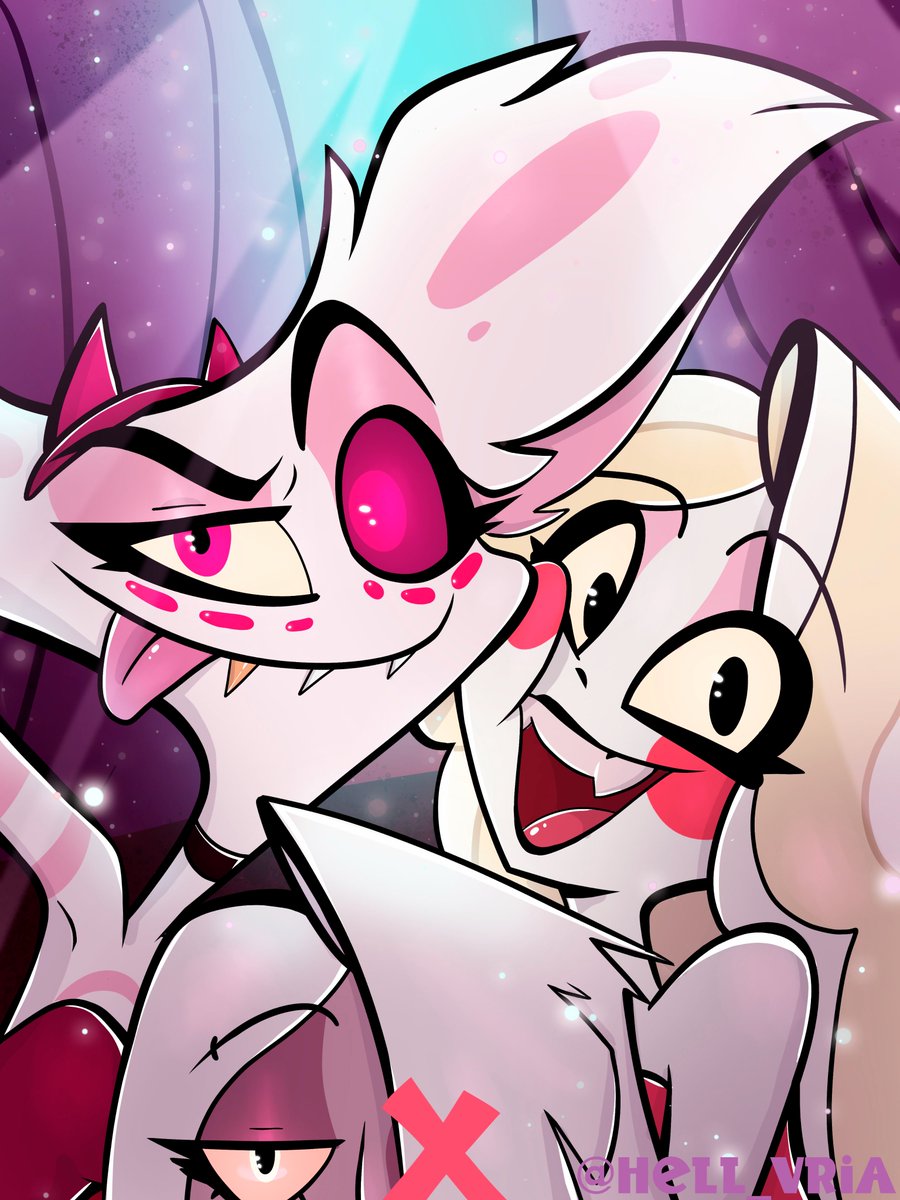 hell_vria's tweet photo. Short people problems 😩

#HazbinHotel #HazbinHotelFanart #HazbinHotelAngelDust #HazbinHotelCharlie #hazbinhotelvaggie https://t.co/bLU7lfkXEZ