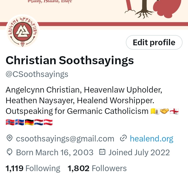 Whoo! 1,800 followers! We're on the road to 2,000 folks.

For this milestone I want to ask my fellows and followers, what would you like to see more with Christian Soothsayings?

I've been seeking to spread what I talk about as much as I can.

Thank you all!