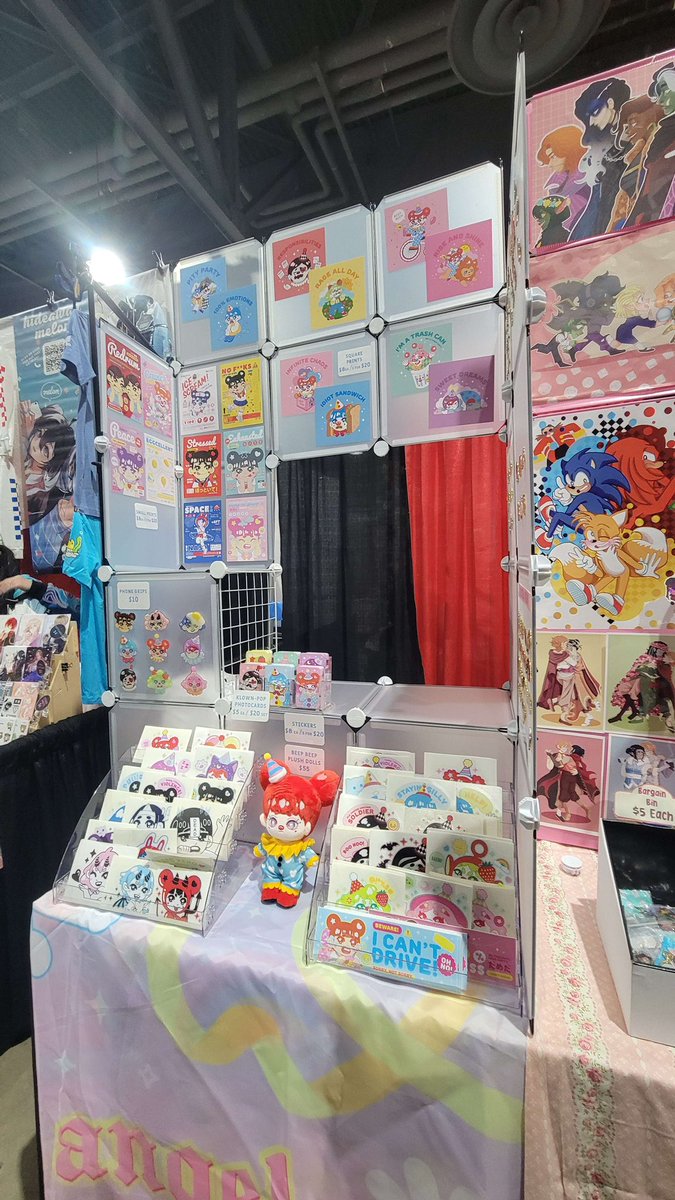 CLOWNCORE IN <a href="/AnimeLosAngeles/">Animé Los Angeles 21</a> ARTIST ALLEY 547 🤡🎪