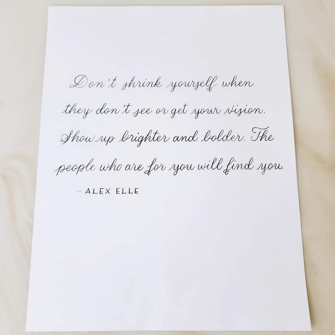 briinspired's tweet photo. 10th Day of Christmas 🎄:

I might have to frame this reminder by @alex_elle!

Oftentimes we cross paths with people who criticize our efforts, regardless if deep down they see the value. Some would rather tear you down than show support. https://t.co/wkbrnQ800y
