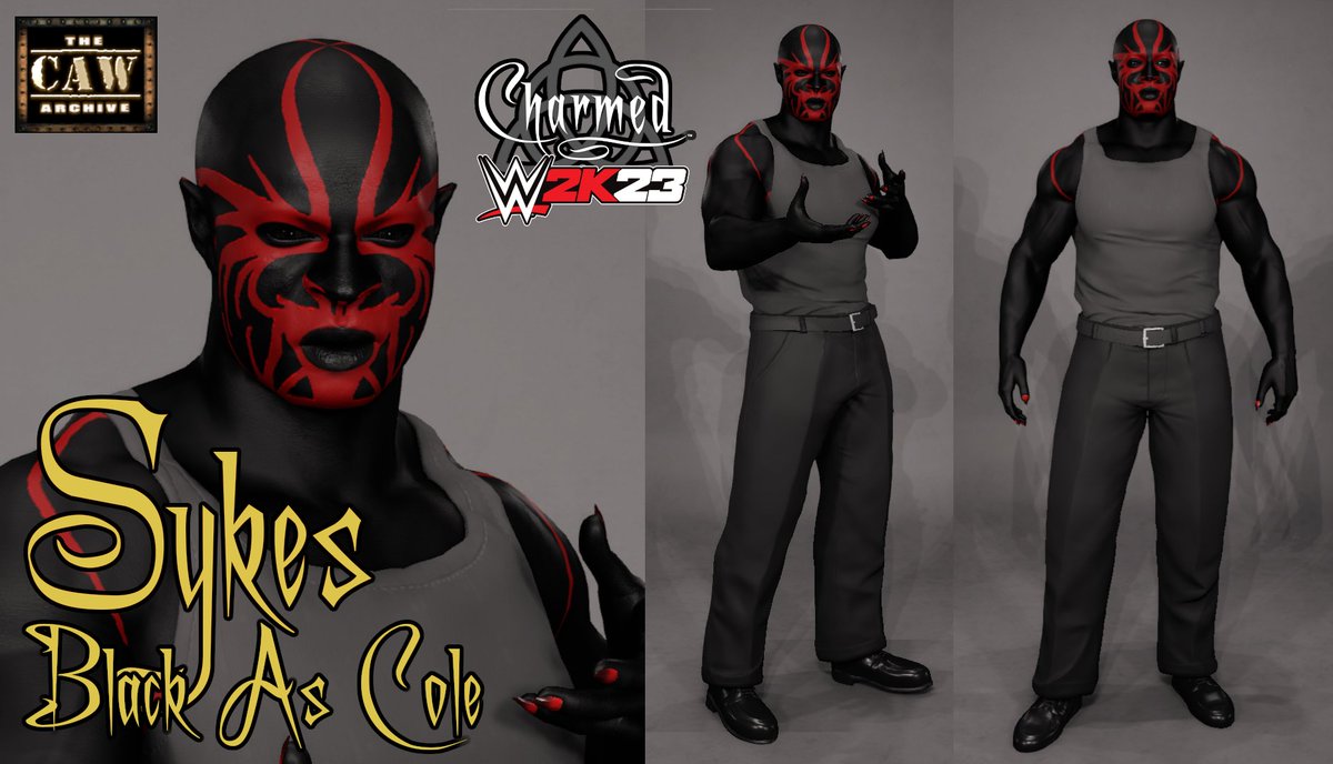 You can now download and play as Sykes from Charmed on <a href="/WWEgames/">#WWE2K26</a> 2K23! Sykes is an upper-level demon that wishes to take of Belthazar's legacy! Download him today on Community Creations for the ultimate showdown between them both!

Search tags: #charmed #demon #sykes