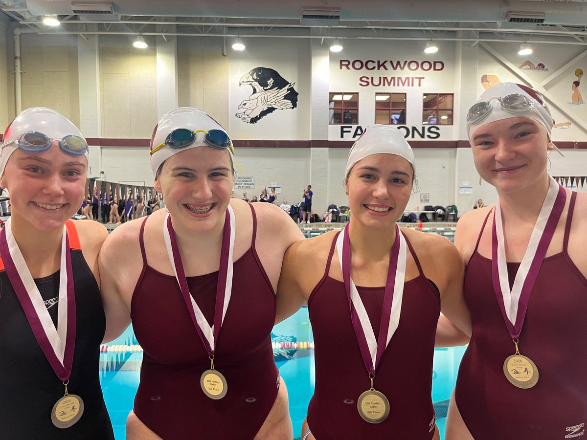 200 Medley Relay places 5th at the Nancy Brandt Invite!