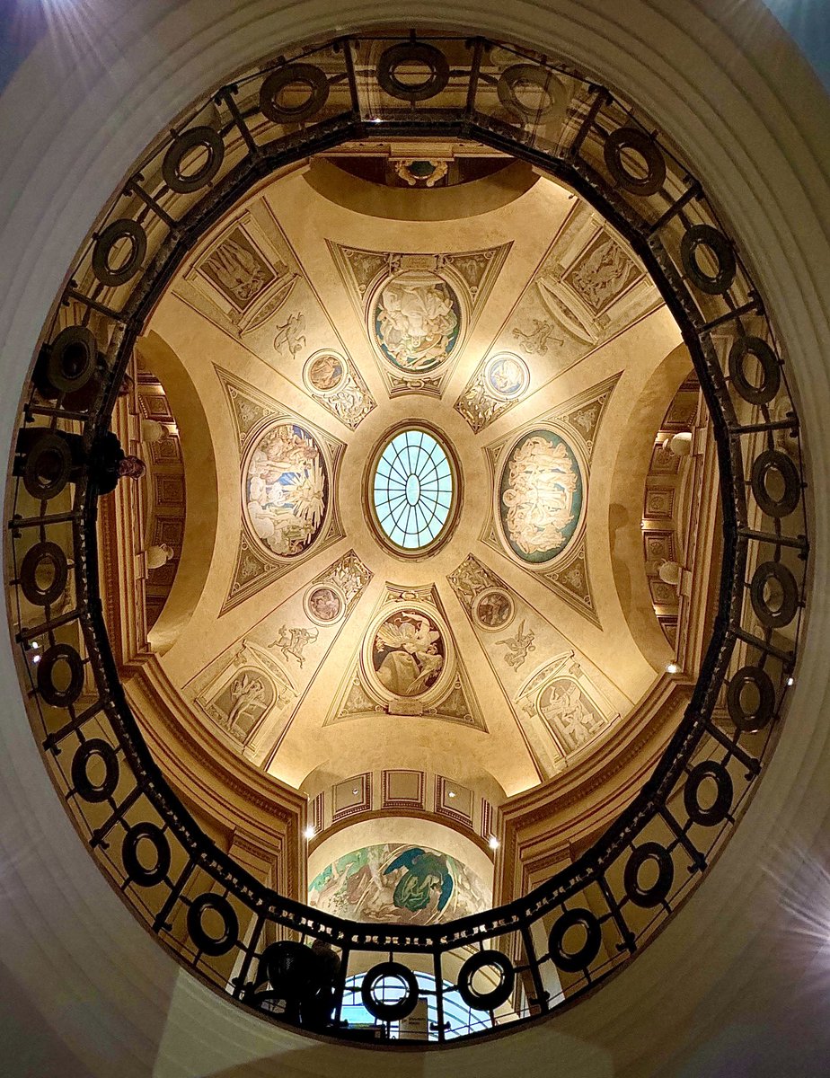 #MFA #Boston #Rotunda #dome painted by #JohnSingerSargent #MA #NewEngland #landmark