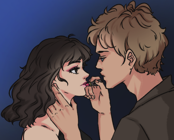 HBPush's tweet image. práctica con referencia de pinterest owo
_
#celshading #practice