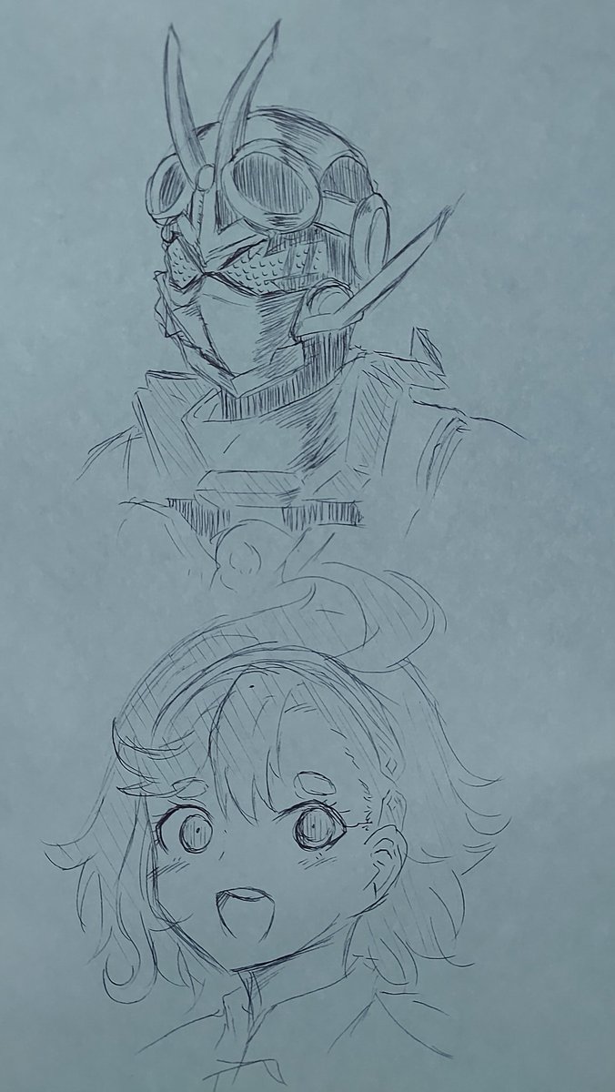 友達ん家のお子さんに描いてあげた