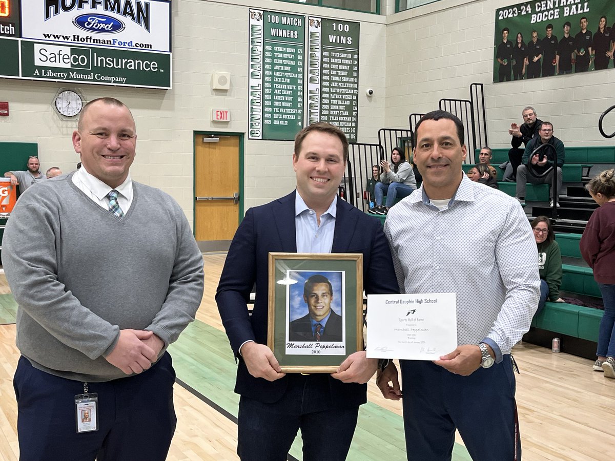 CDAthletics's tweet photo. Congratulations to our newest member of the CD Hall of Fame, Marshall Peppelman. https://t.co/ehmQOLRLKi