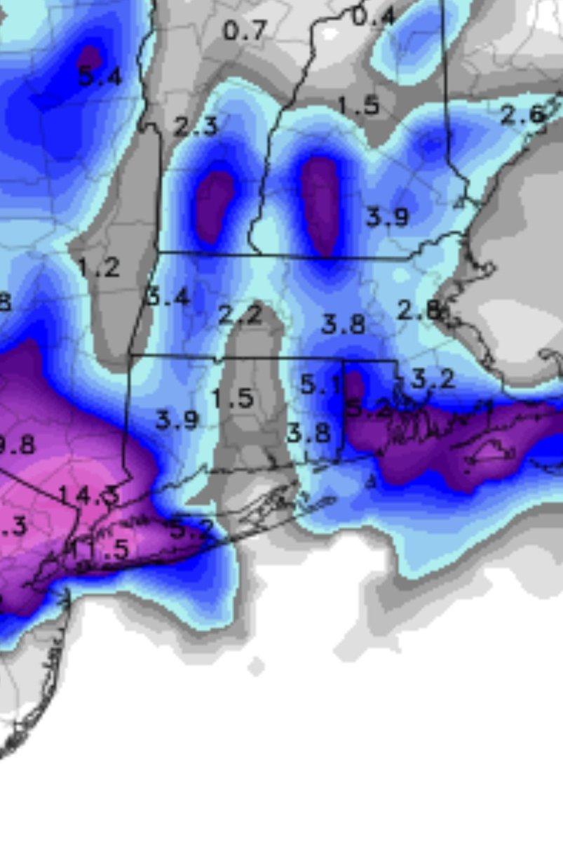 Quite a variation in modeling totals between the GFS and NAM at the moment, but we're optimistic that our favorite Southern New England ski resorts will finally get some help from the #snow Gods! @powderridgepark @SkiSundown @mohawkmtn @BerkshireEast @Wachusett @woodburyskiarea