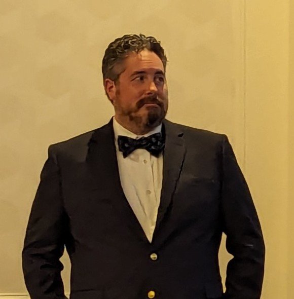 @BMES_CMBE (@bmes_cmbe) on Twitter photo <a href="/profmikeking/">Michael King</a> looking dapper as he waits in the wing to receive the well-deserved Chris Jacobs Award for Excellence in Leadership. #CMBE2024 <a href="/profmikeking/">Michael King</a> looking dapper as he waits in the wing to receive the well-deserved Chris Jacobs Award for Excellence in Leadership. #CMBE2024