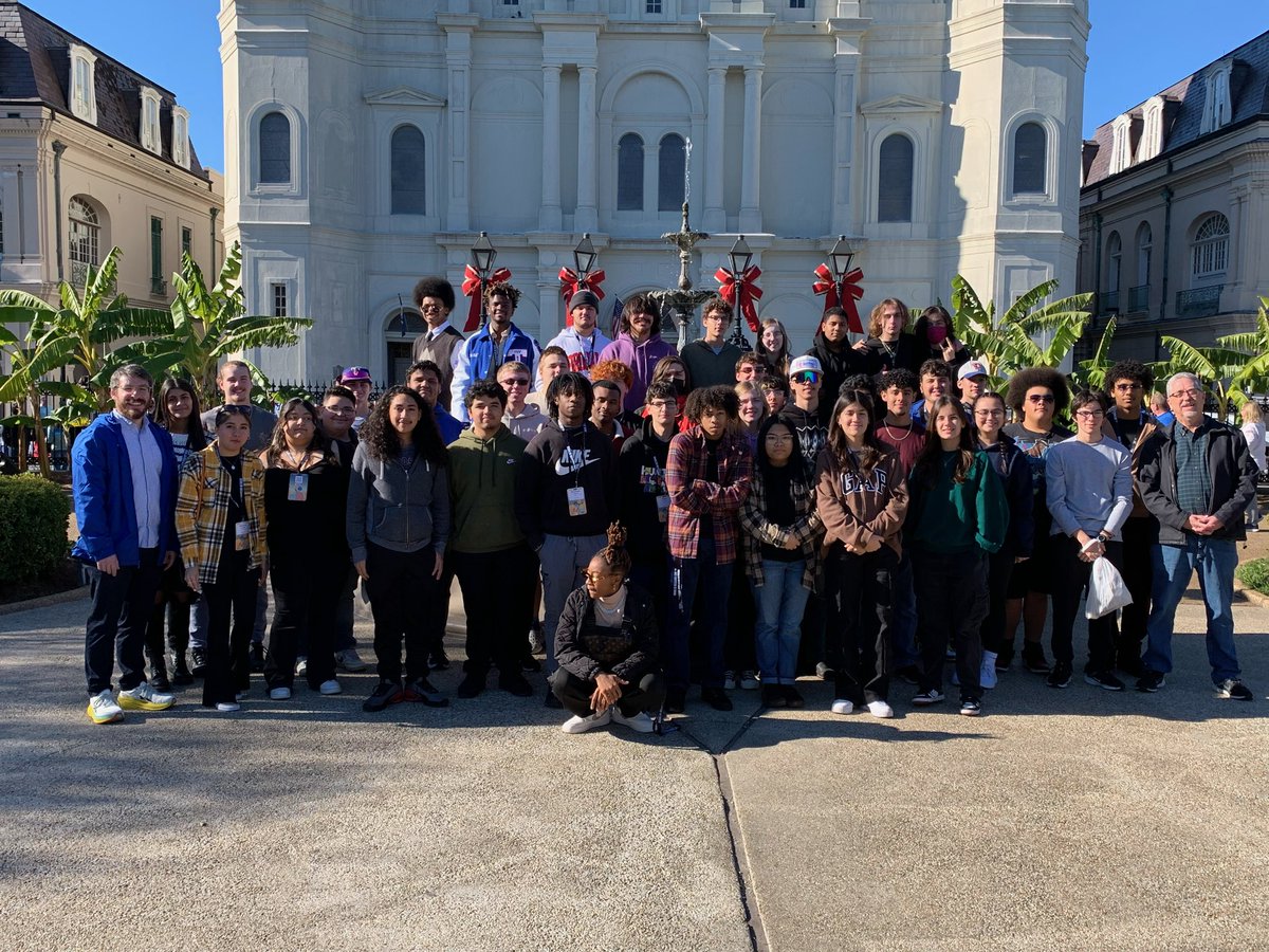 Performance day for Blues and Combo + exploring the French Quarter! @TempleISD @OttTempleISD