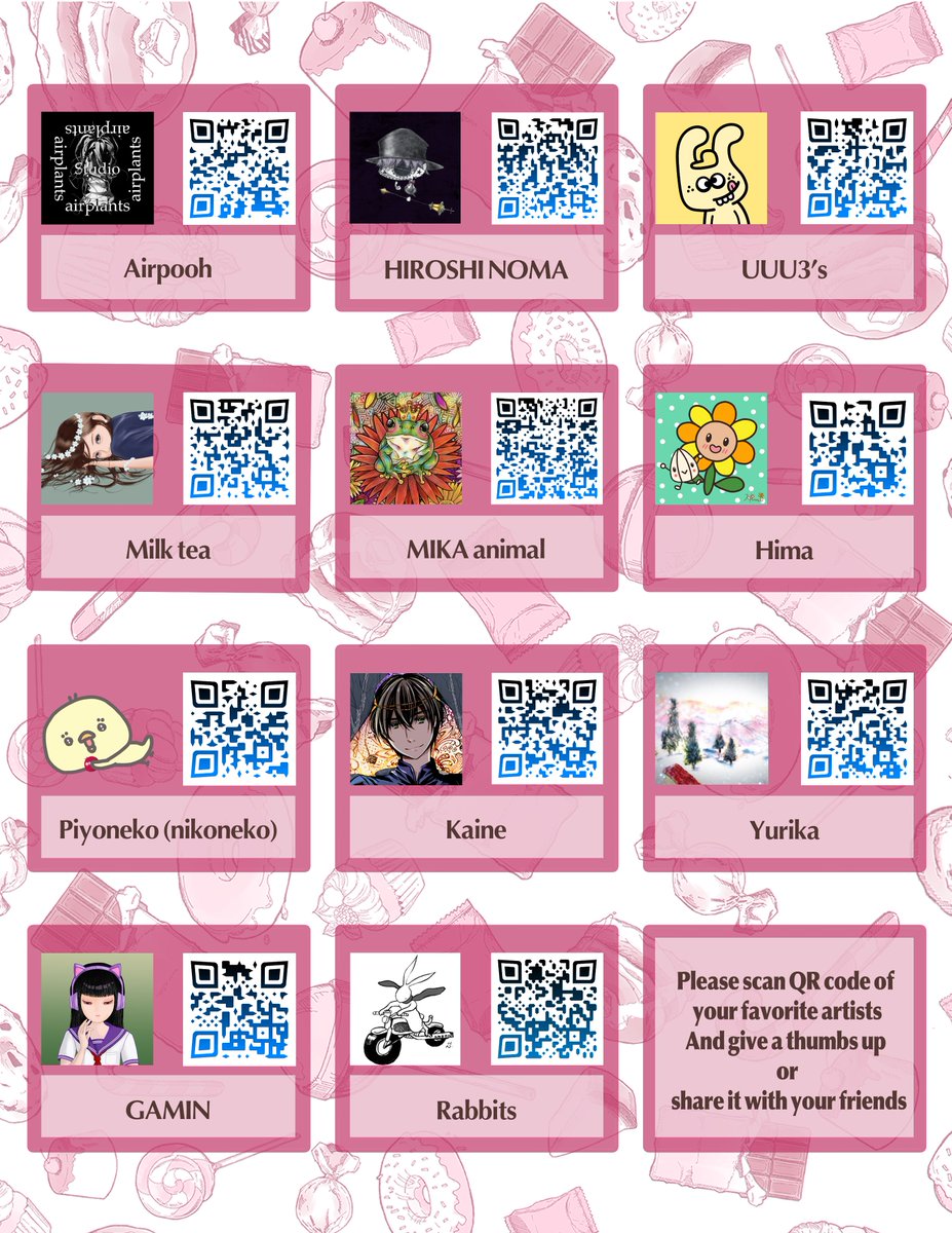 Nyanfooooon's tweet image. Florida ArtWalk Exhibition #FLAW 
January 5th,2024

I am delighted to announce that Sakura Gallery will unfold right in front of Grandpa Joe's Candy Shop in Ocala, Florida.
It's a fantastic opportunity to discover talented artists!
All exhibitors and arts are listed below.