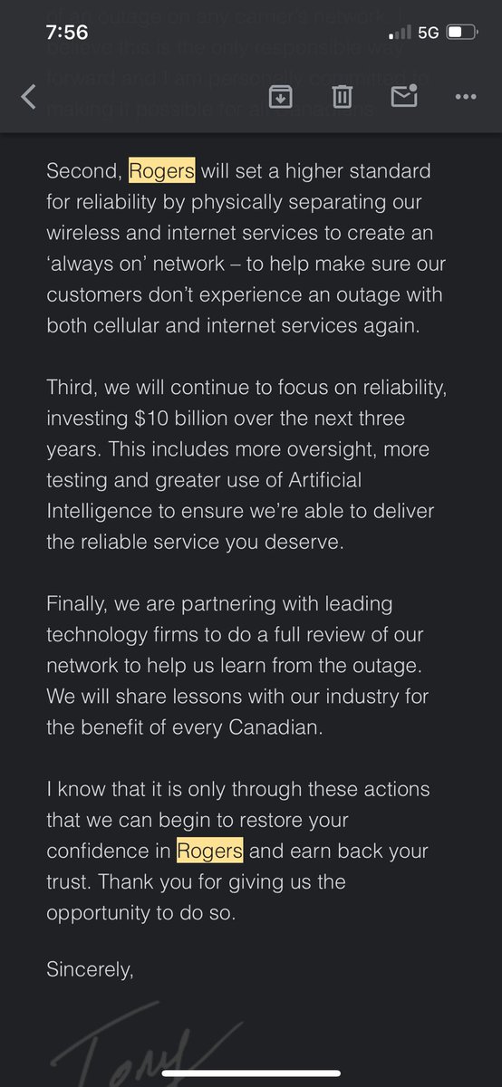 aschnarr's tweet photo. @RogersHelps Tony told me this wouldn’t happen again! #Rogers https://t.co/86886r8NBU