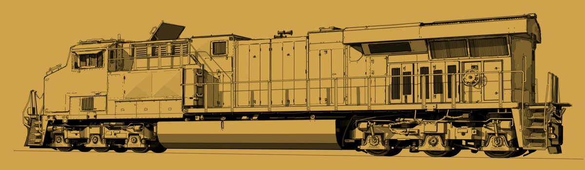 「Locomotives」|王亨利のイラスト