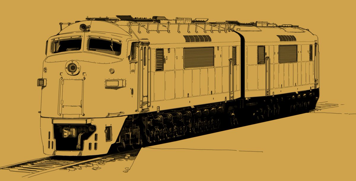 「Locomotives」|王亨利のイラスト