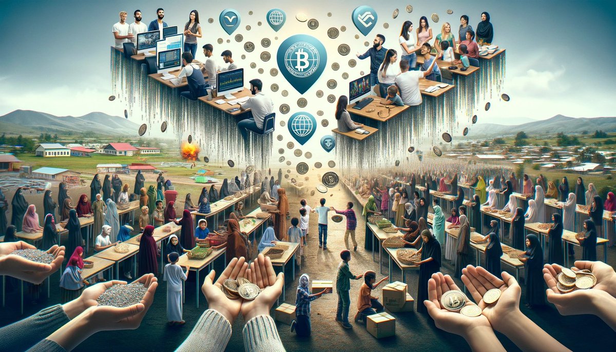 CCW_Oficial's tweet photo. Imagina un mundo en el que cada transacción en la cadena de bloques contribuye a la educación y la ayuda humanitaria. Eso es precisamente lo que estamos logrando con nuestro proyecto blockchain. Únete a nosotros y se parte del cambio #CharityWeb3 #Web3 #BTC https://t.co/hJ0WBBtMmw