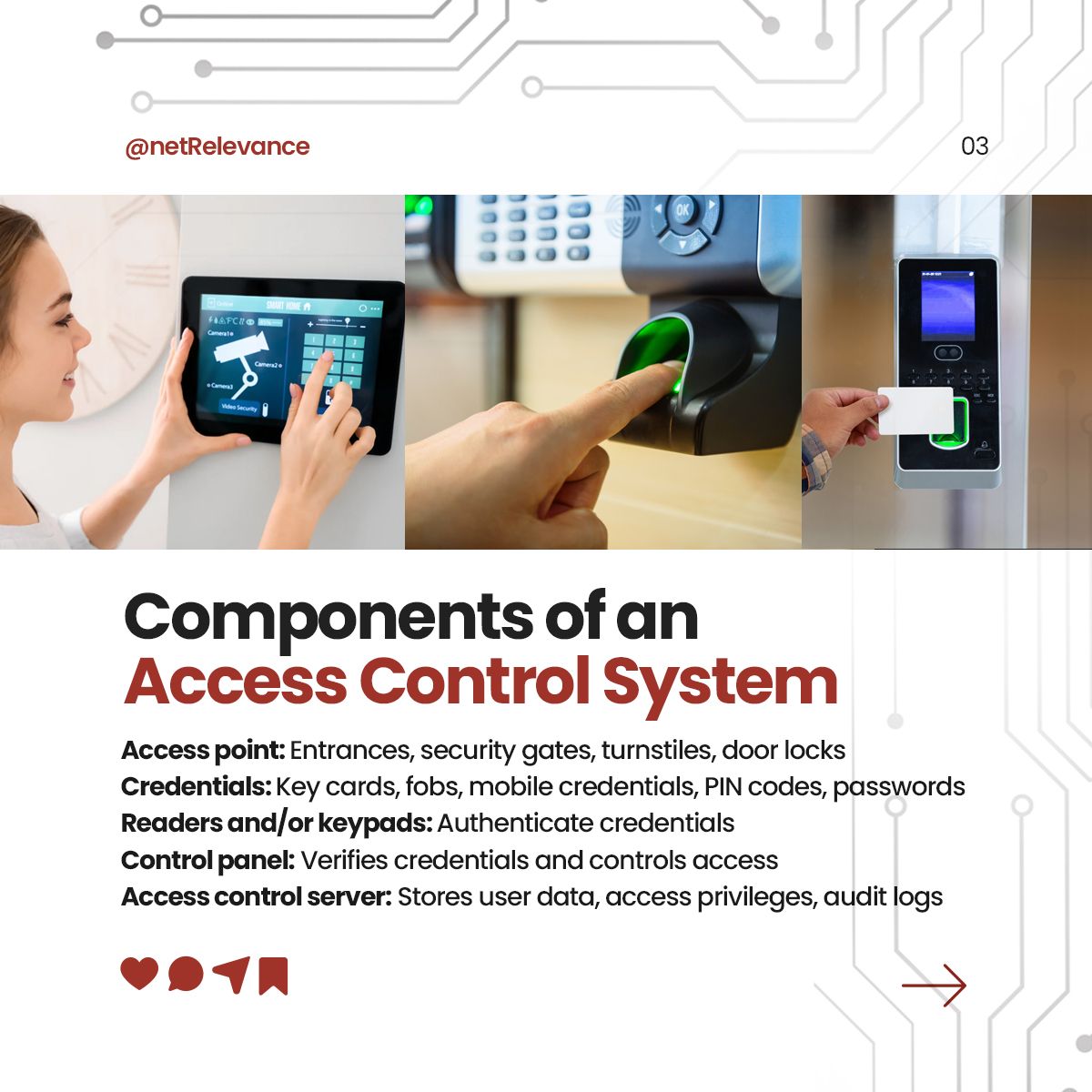 netrelevance's tweet photo. How access control enhances the security and efficiency of modern businesses like yours.

Access control is the foundation of modern physical security, allowing us to control who enters our spaces. https://t.co/bTckRotnUD