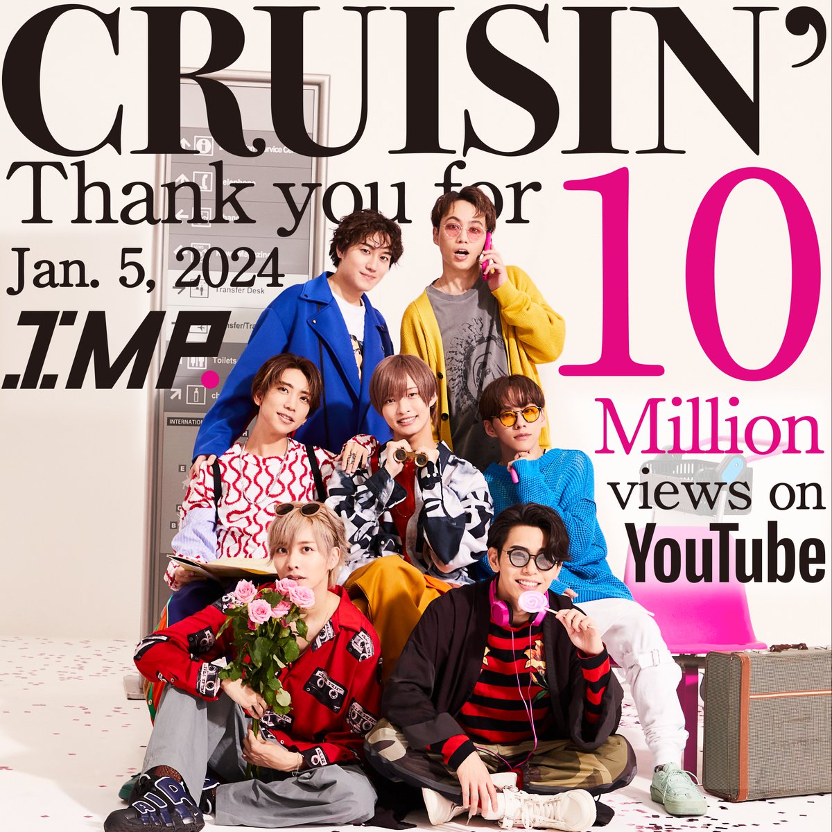 _7mp_official_'s tweet photo. Thank You!!!!!!!

🎥IMP. ｢CRUISIN'｣Official MV
https://t.co/i7NT9bIOqJ

#IMP.
#CRUISIN' https://t.co/7qEQcdSazY
