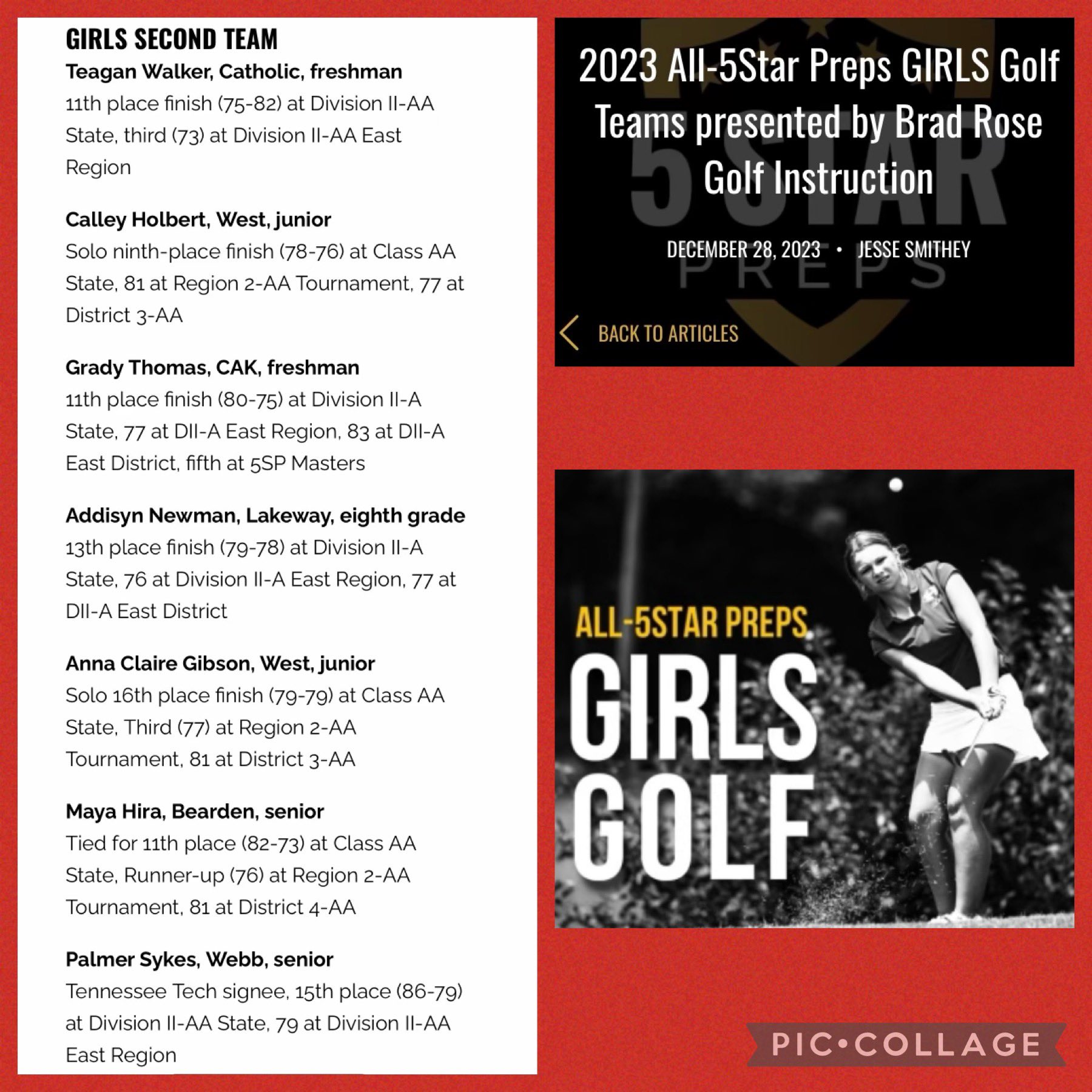 Tssaa State Golf Tournament 2024 edithe valida