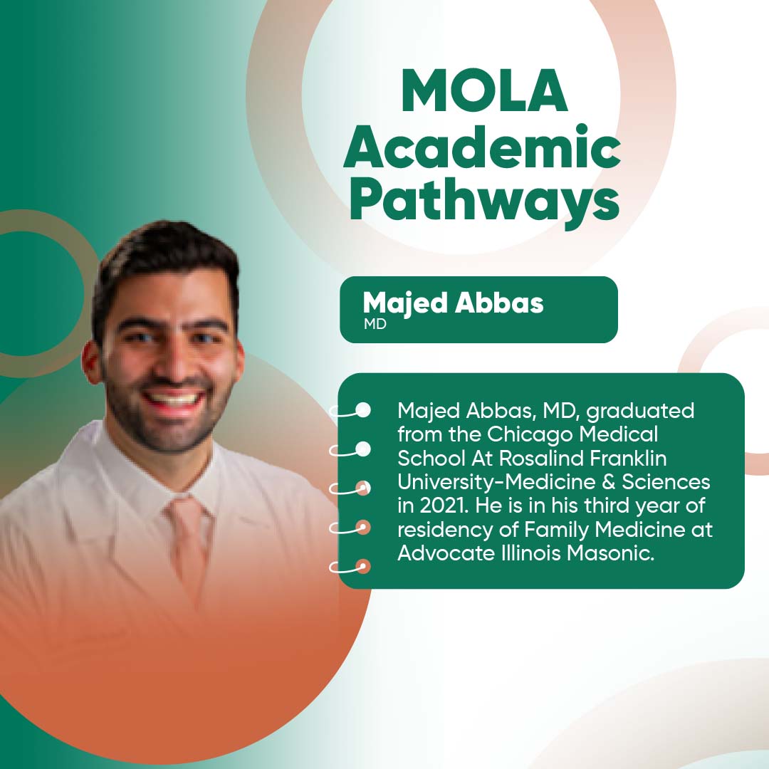 chicagomola's tweet image. Don't miss this MOLA talk: "Family Medicine as a Career Path." We look forward to seeing you on January 9th📅
Register here: bitly.ws/37nma

#molahealth #mentorship #academicpathways