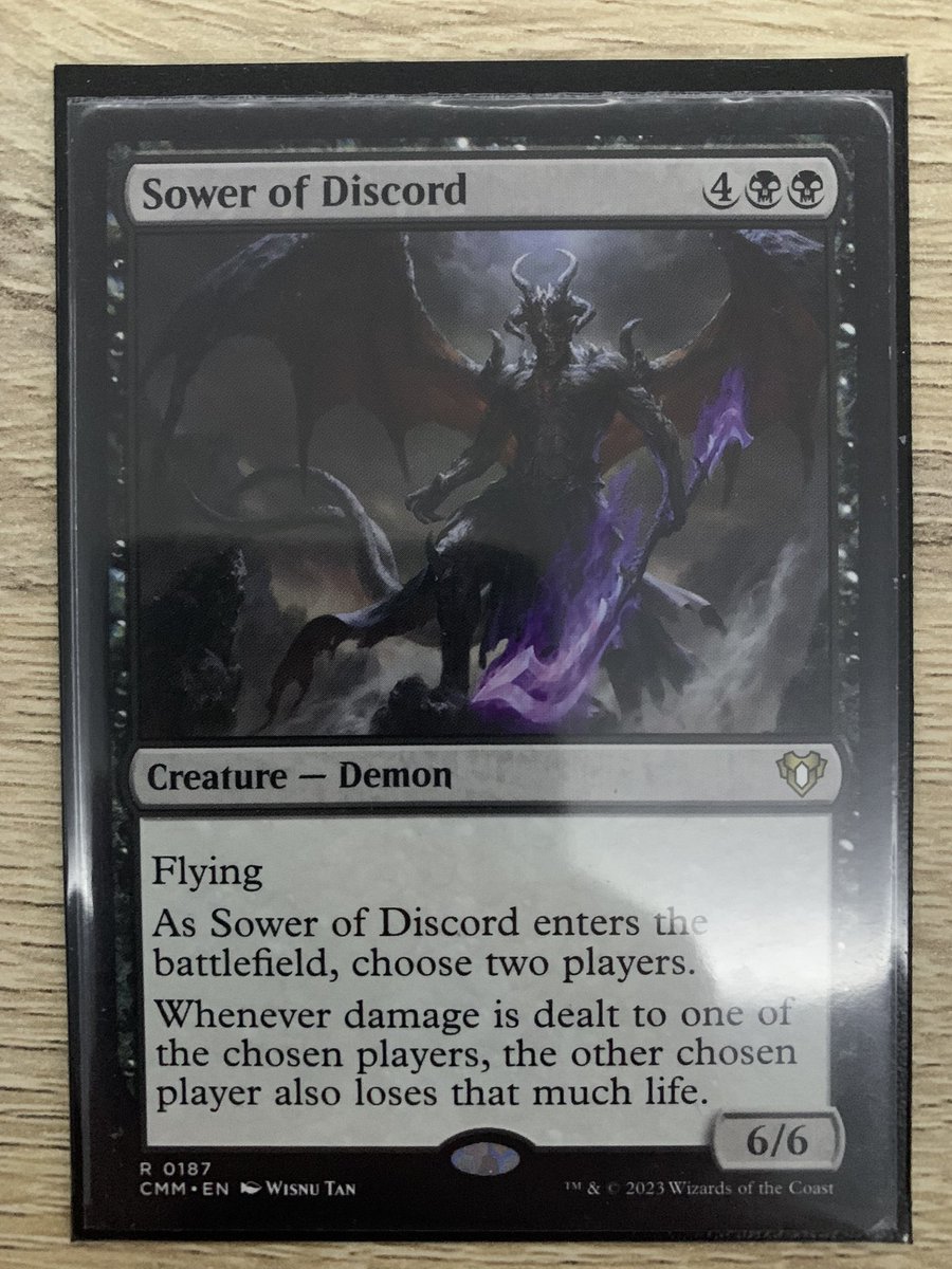 Kotheslayer's tweet photo. @JuecesMagic Buenas. Si al jugar el Rise of the Dark Realms revivo el Desollador, el Sower y otras criaturas más y solo somos dos jugadores entiendo que el desollador hace daño por él y por todas las demás criaturas pero ¿forzosamente los dos perdemos la misma vida? https://t.co/m9EwlSa8AQ