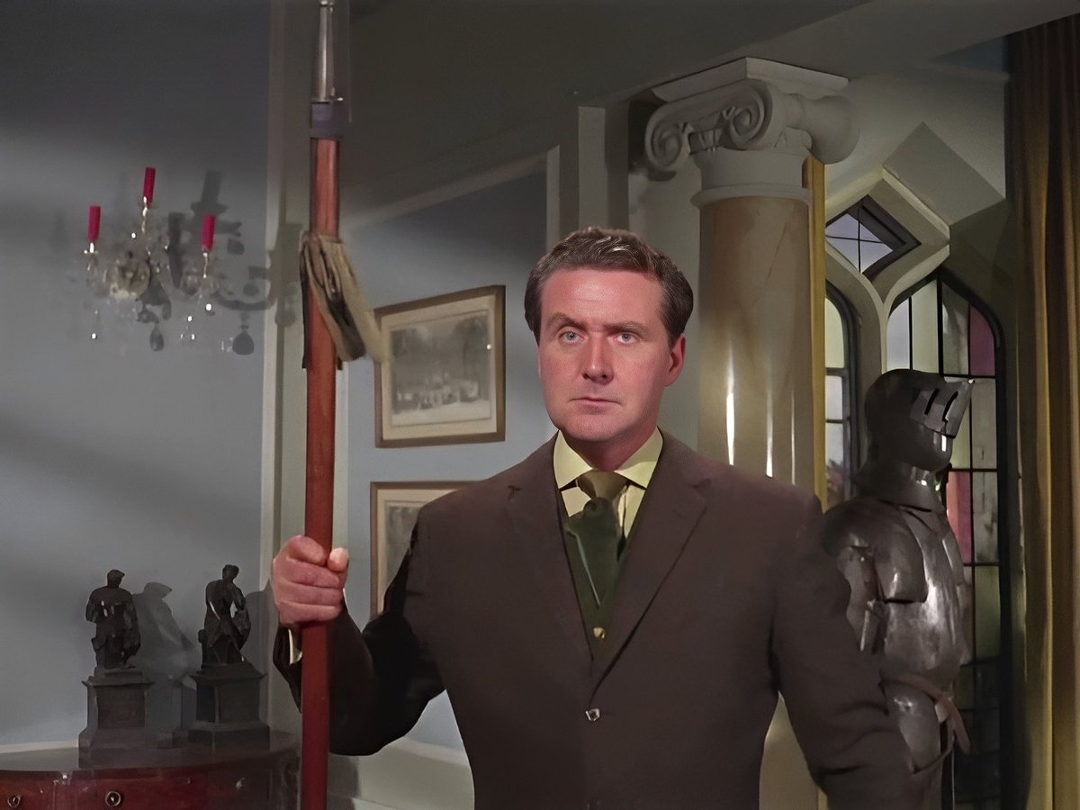 #patrickmacnee in Escape In Time. 
#johnsteed #theAvengers #theavengerstvseries #theavengerstvshow