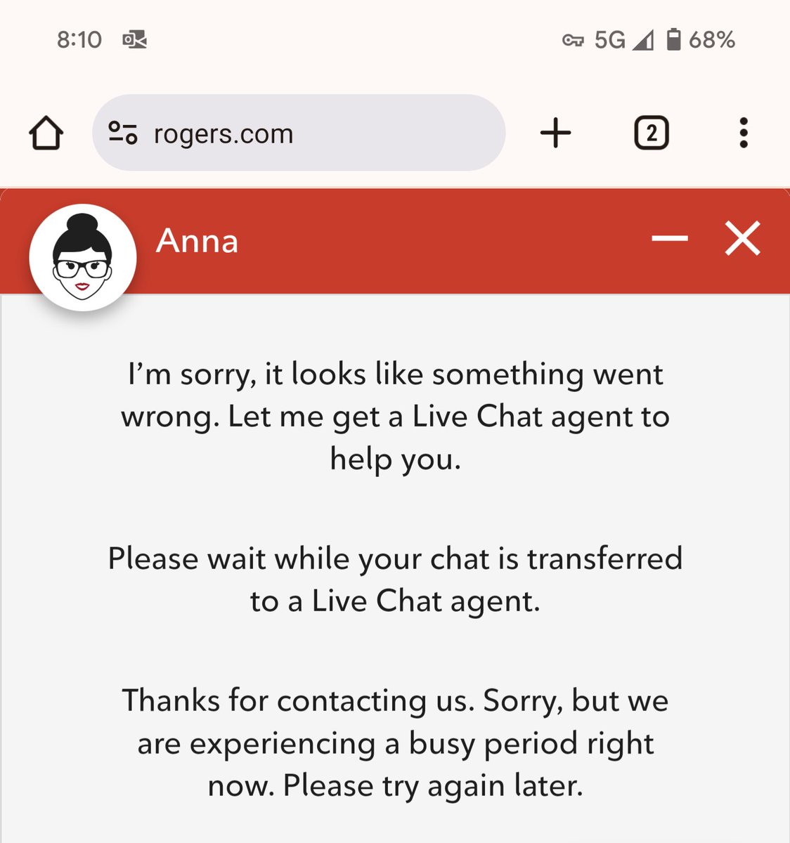 viperx2000's tweet photo. @kellr2010 Not even their online support can handle the number of issues they are having.... https://t.co/YgFctJ7Ulu