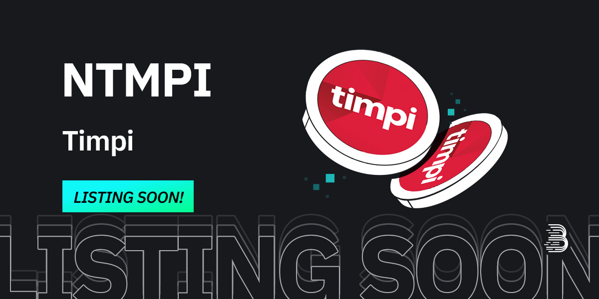 BitMartExchange's tweet photo. ✨Upcoming New Listing✨

🤩 #BitMart is thrilled to announce the upcoming listing of Timpi (NTMPI) @Timpi_TheNewWay!

💎 Blockchain Startup finalist of the year 2023. Timpi is a technology pioneer, launching the worlds first decentralised Web-scale search engine, set to disrupt the status quo through Decentralization, Web3 and AI. 

Their mission is to democratize the world’s information ensuring a fair and open digital future for all.

🔍 Keep an eye on our socials for more exciting announcements.

✨ Share in the comments what you find fascinating about this project!

#NTMPIBitMartListing #cryptocurrency $NTMPI