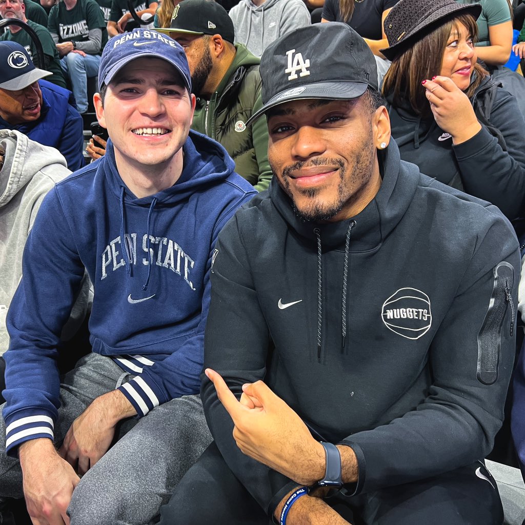 Nittany Lion legends in the house 🫡🦁 @andrewfunk11 x @JalenPickett7