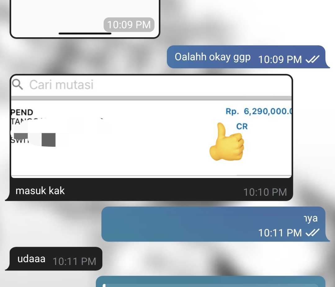 hans | Joki Pinjol Fee di Akhir tweet media