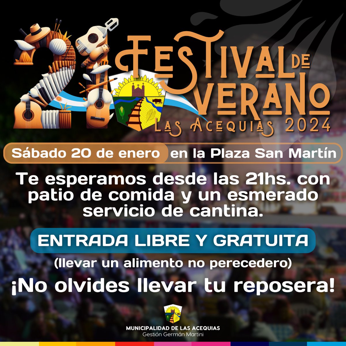 Las Acequias en Enero tiene aroma a FESTIVAL!! 🫶🏾