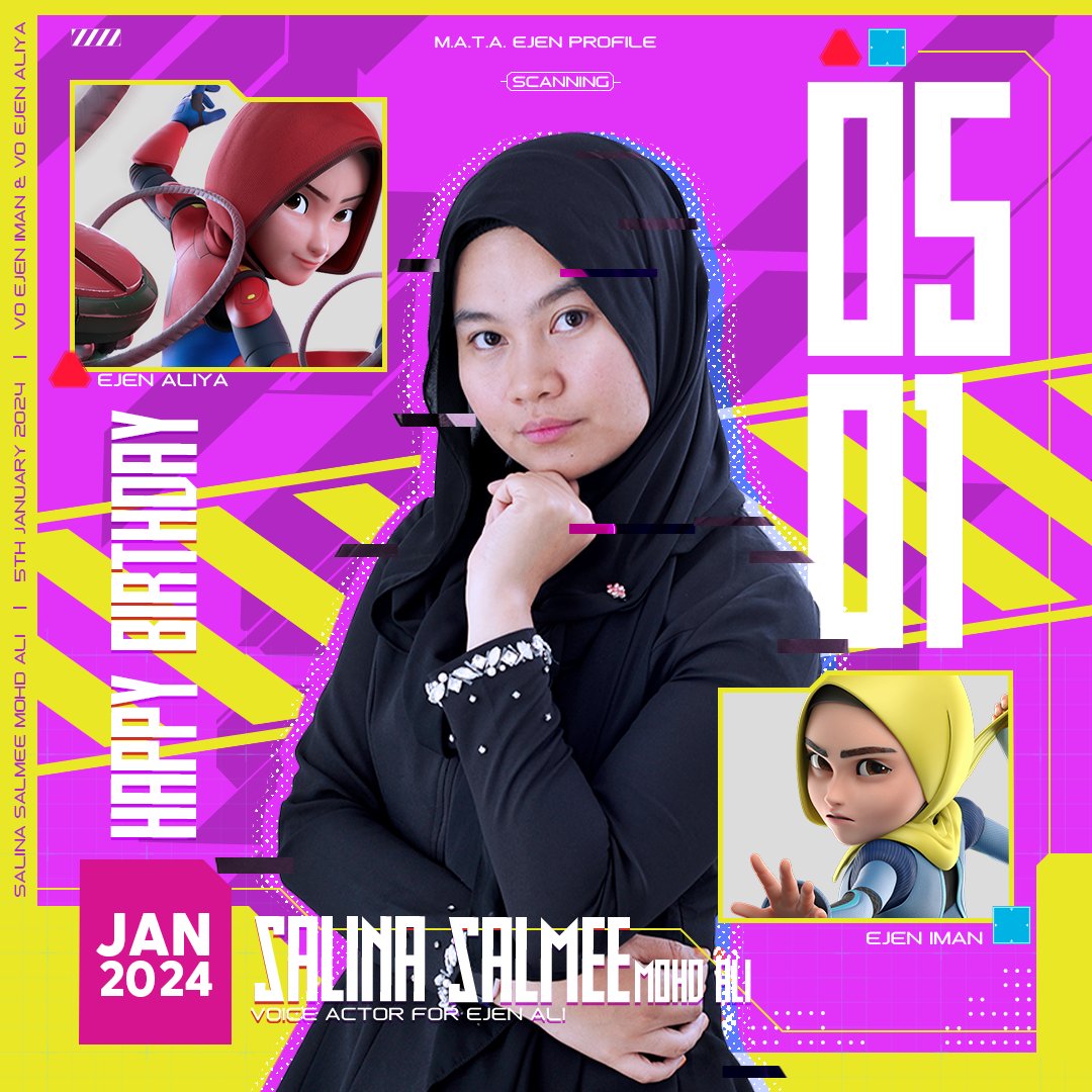 ejen_ali's tweet photo. Happy Birthday Mama. EH! Puan Salina~ 🤩✨🎉🎉🎉🎉
Semoga murah rezeki selaluu~😚😚😚
Semoga terus menjadi mama yang baik walaupun bukan mama ali...
#birthdayvo #ejeniman #ejenaliya #ejenali #ejenalimusim3 https://t.co/UpvUpkxdr2
