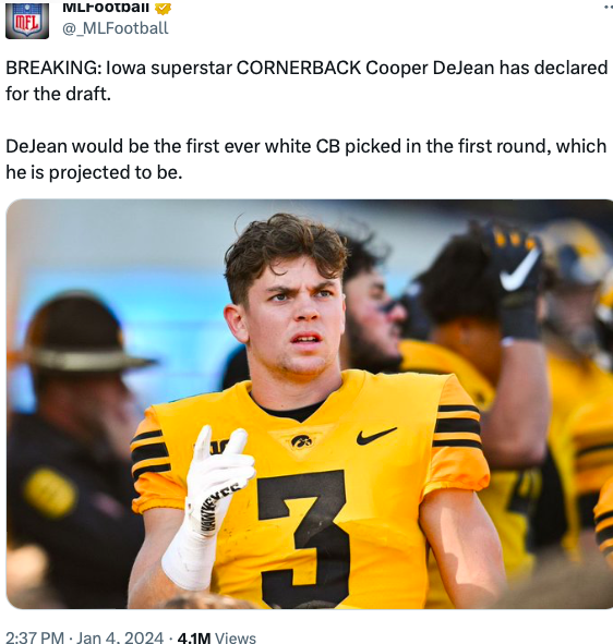 SydAlexMom's tweet photo. I remember watching #JasonSehorn. Dude had mad skills.
Yet ... WHY necessary to mention the #ColorOfANYonesSkin?
Why not Ancestry? Or #ReligiousPreference? Married/Single? Vegan/Vegetarian/MeatEater? Vaxxed/UNvaxxed?
What a ridiculous thread you started @_MLFootball 🤔🙄 https://t.co/71RtjtsxKa